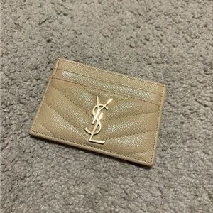 Designer inspired card holder wallet